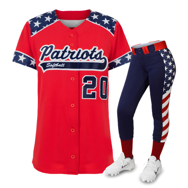 Patriots – Customized Softball Uniform – AA049