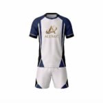Custom football kits front view – Alemic Wear