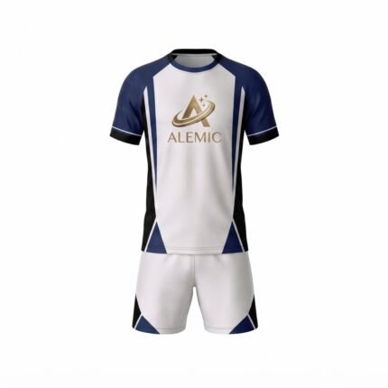Custom football kits front view – Alemic Wear