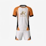 Custom football kits front view – Alemic Wear