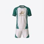 Custom football kits front view – Alemic Wear