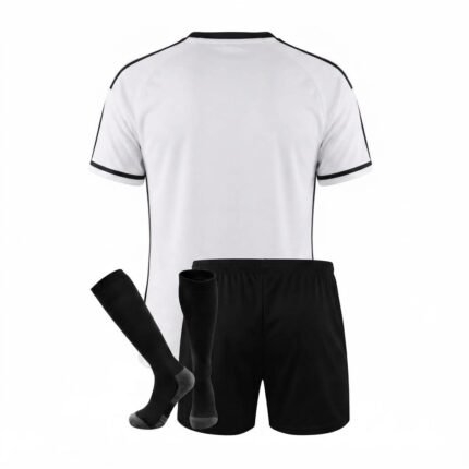 Custom football kits back view – Alemic Wear