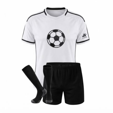 Custom football kits front view – Alemic Wear