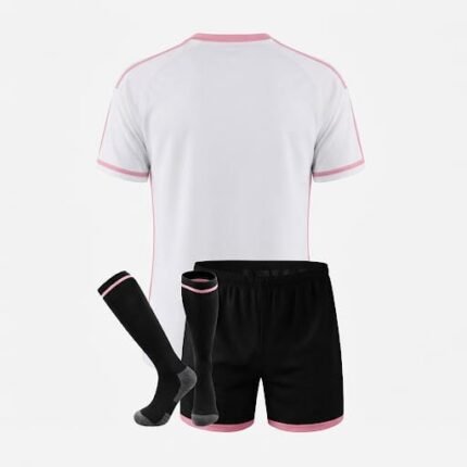 Custom football kits back view – Alemic Wear