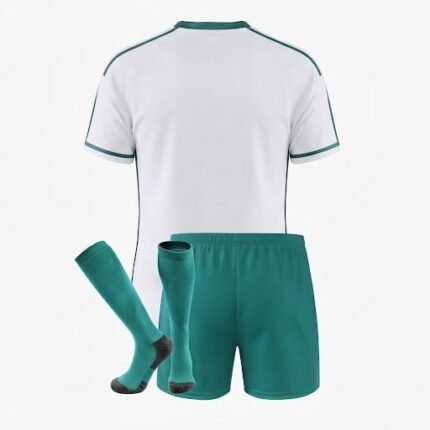 Custom football kits back view – Alemic Wear
