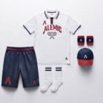 Custom tennis racket sportswear front view – Alemic Wear