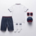 Custom tennis racket sportswear back view – Alemic Wear